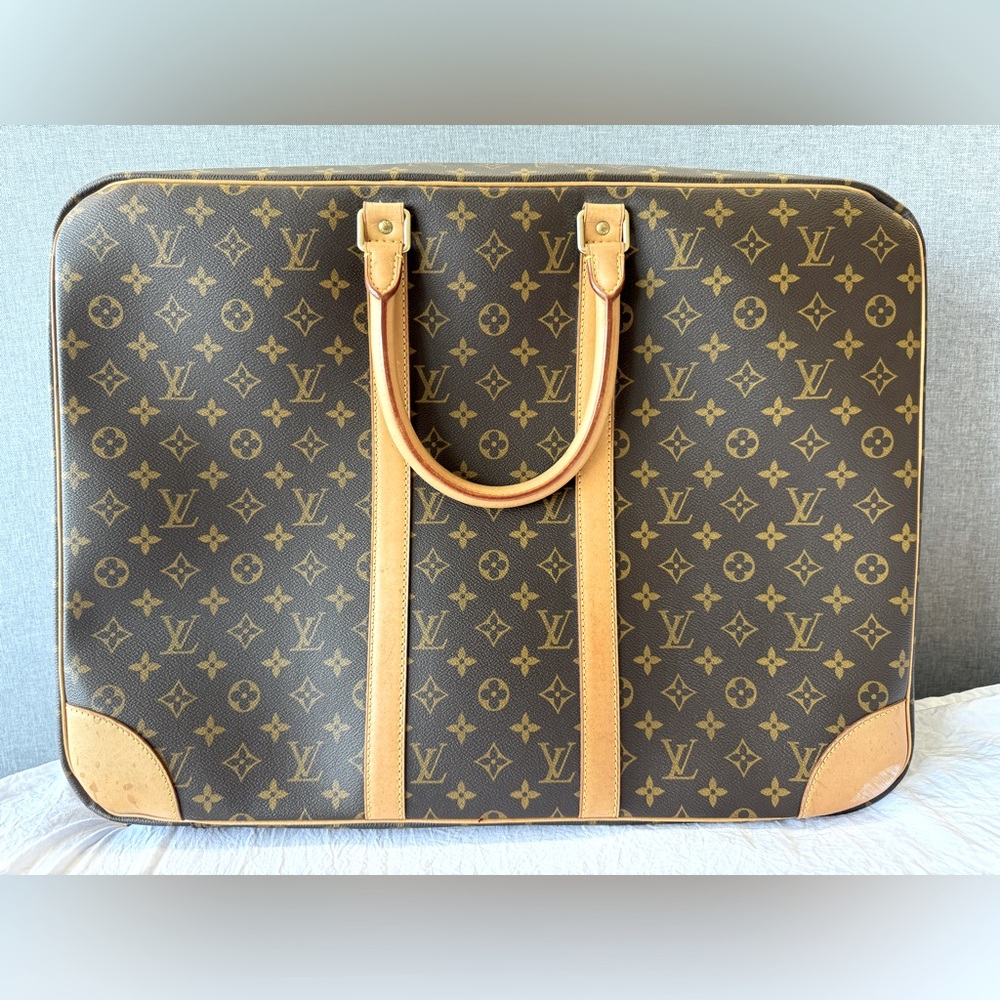 Vintage Unisex - Louis Vuitton Monogram Sirius Suitcase Large Travel Carry- On